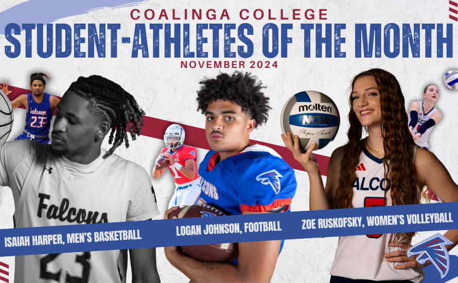 Coalinga College announces November Student-Athletes of the Month