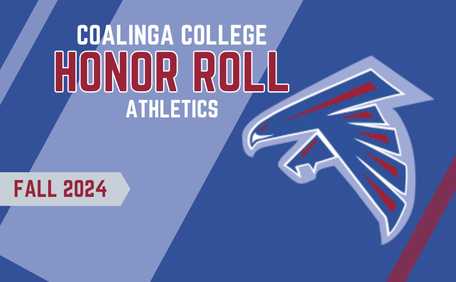 Coalinga Athletics announces Fall 2024 Honor Roll