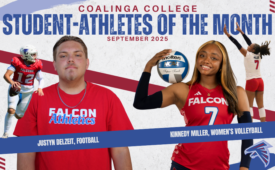 Delzeit, Miller named CC Student-Athletes of the Month