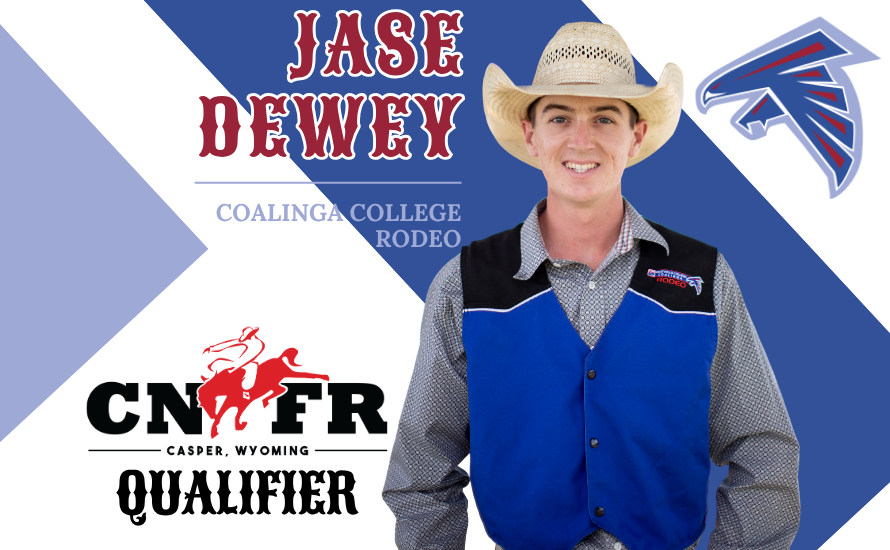 Jase Dewey Qualifies for the College National Finals Rodeo