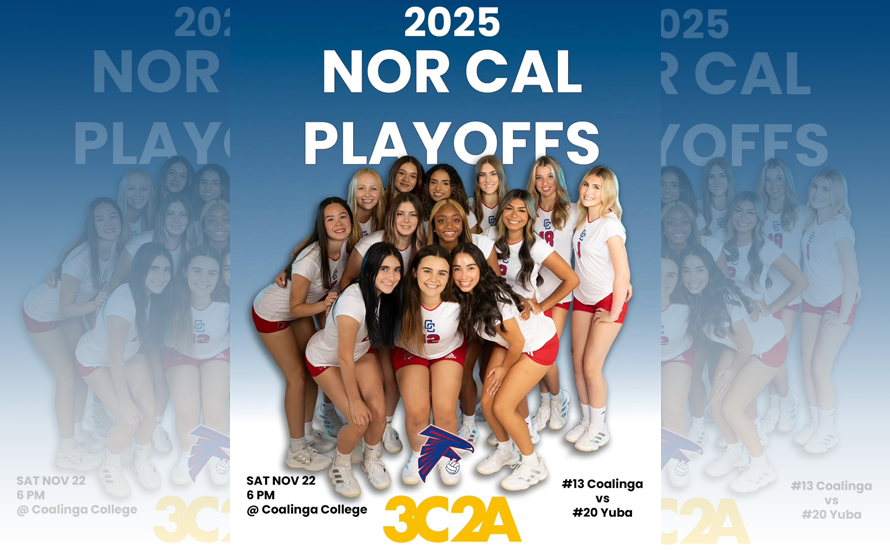 Falcons named No. 13 seed for Northern California Playoffs, host No. 20 Yuba in first-round match on Saturday