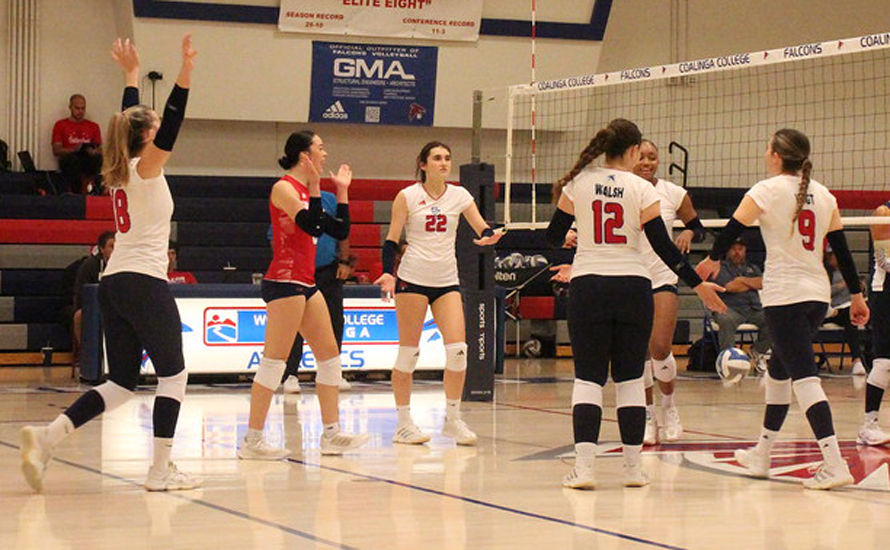 No. 13 Falcons open Northern California Playoffs with sweep of No. 20 Yuba